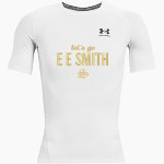 E E SMITH HIGH SCHOOL GOLDEN BULLS <span class="pdp-name-mascot">E E SMITH GOLDEN BULLS</span> UA Men's Heatgear Armour Short Sleeve Compression Front Thumbnail