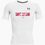 SAINT ANSGAR HIGH SCHOOL SAINTS <span class="pdp-name-mascot">SAINT ANSGAR SAINTS</span> UA Men's Heatgear Armour Compression Short Sleeve Front Thumbnail