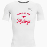 MUNSTER HIGH SCHOOL MUSTANGS <span class="pdp-name-mascot">MUNSTER MUSTANGS</span> UA Men's Heatgear Armour Short Sleeve Compression Front Thumbnail