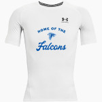 AMHERST HIGH SCHOOL FALCONS <span class="pdp-name-mascot">AMHERST FALCONS</span> UA Men's Heatgear Armour Short Sleeve Compression Front Thumbnail