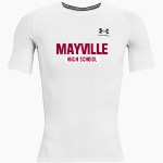MAYVILLE HIGH SCHOOL CARDINALS <span class="pdp-name-mascot">MAYVILLE CARDINALS</span> UA Men's Heatgear Armour Short Sleeve Compression Front Thumbnail