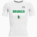 Blackfoot Broncos UA Men's Heatgear Armour Short Sleeve Compression Front Thumbnail