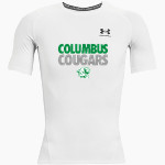 COLUMBUS HIGH SCHOOL COUGARS UA Men's Heatgear Armour Short Sleeve Compression Front Thumbnail