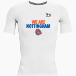 NOTTINGHAM HIGH SCHOOL BULLDOGS UA Men's Heatgear Armour Short Sleeve Compression Front Thumbnail