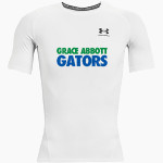 GRACE ABBOTT Gators <span class="pdp-name-mascot">GRACE ABBOTT ELEMENTARY SCHOOL Alligators</span> UA Men's Heatgear Armour Short Sleeve Compression Front Thumbnail