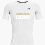 LEVERETTS CHAPEL HIGH SCHOOL LIONS <span class="pdp-name-mascot">LEVERETTS CHAPEL LIONS</span> UA Men's Heatgear Armour Short Sleeve Compression Front Thumbnail