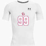 Central Decatur Cardinals UA Men's Heatgear Armour Short Sleeve Compression Front Thumbnail