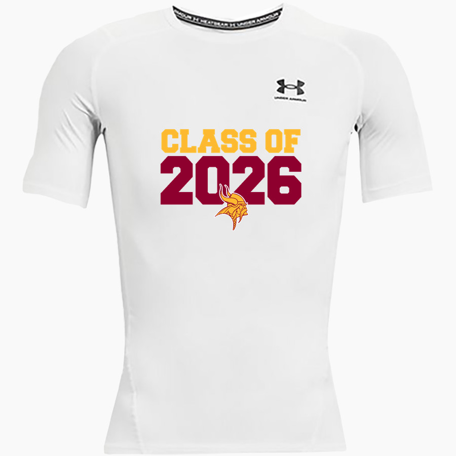 VOORHEES VIKINGS official sideline store UA Men's Heatgear Armour Short Sleeve Compression