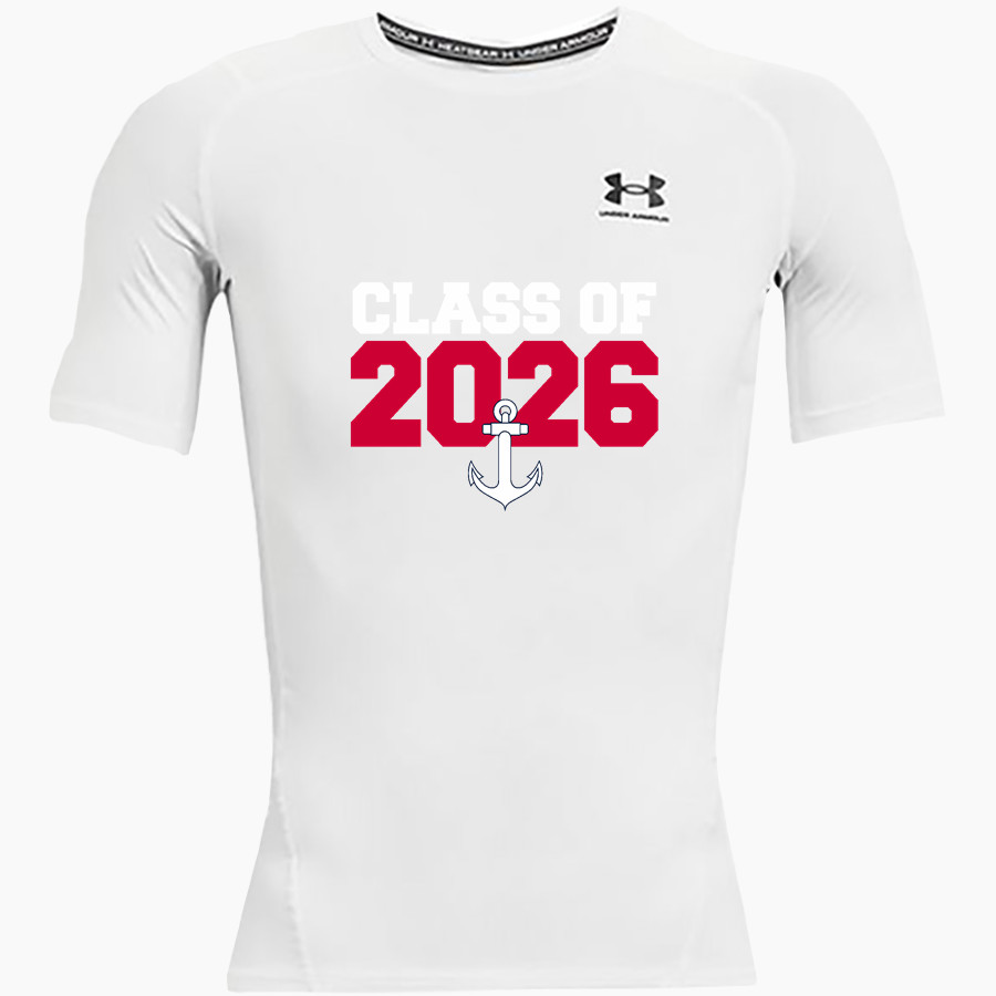 Marston Mariners <span class="pdp-name-mascot">Marston Mariners</span> UA Men's Heatgear Armour Compression Short Sleeve