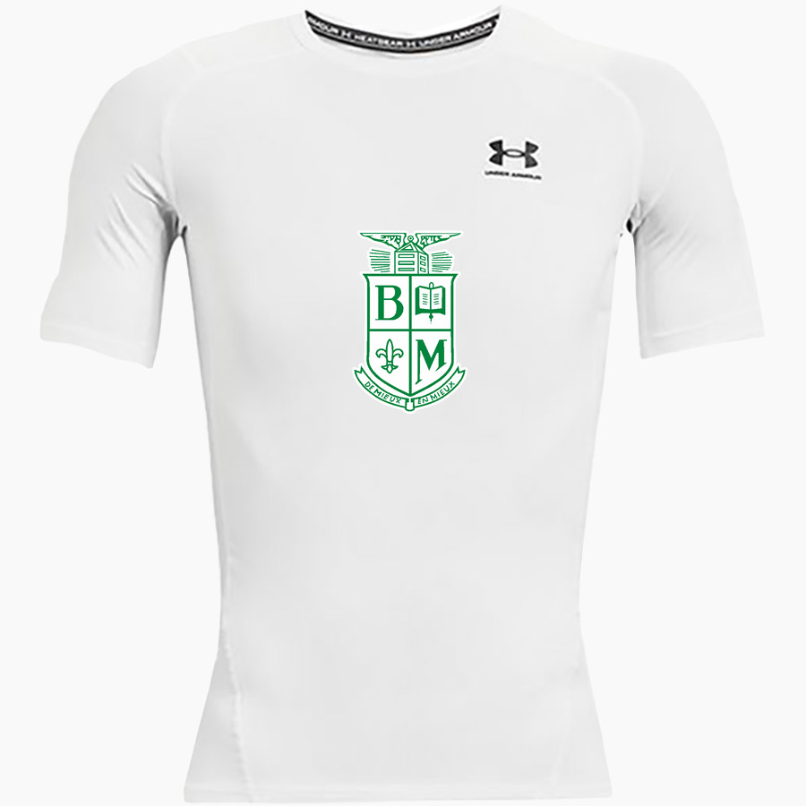 Brimmer and May Gators <span class="pdp-name-mascot">Brimmer & May School Gators</span> UA Men's Heatgear Armour Short Sleeve Compression