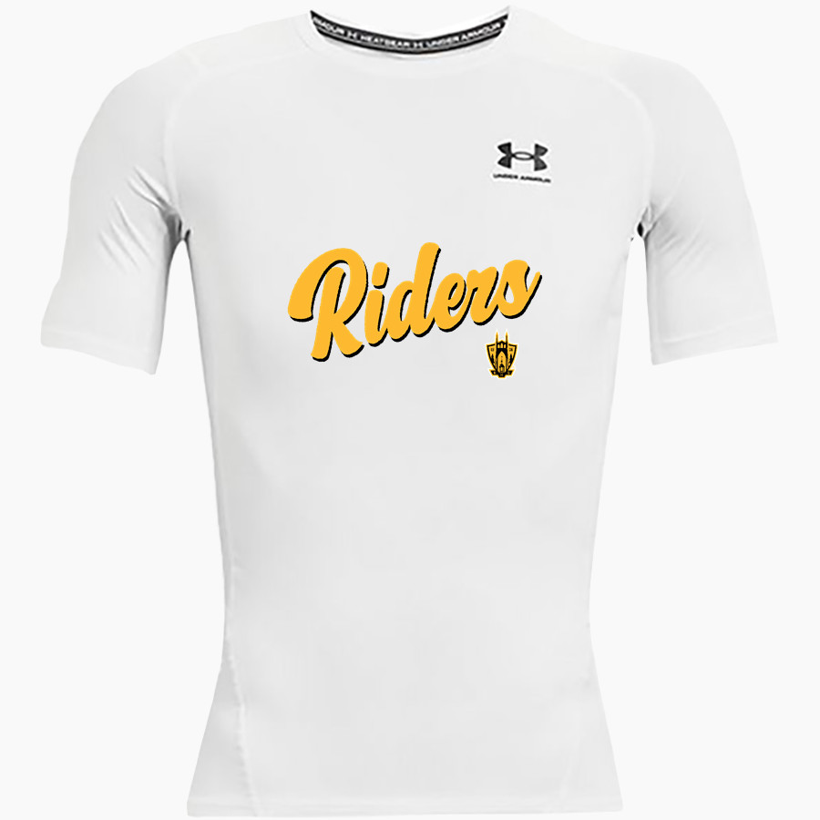 Roosevelt Roughriders UA Men's Heatgear Armour Short Sleeve Compression