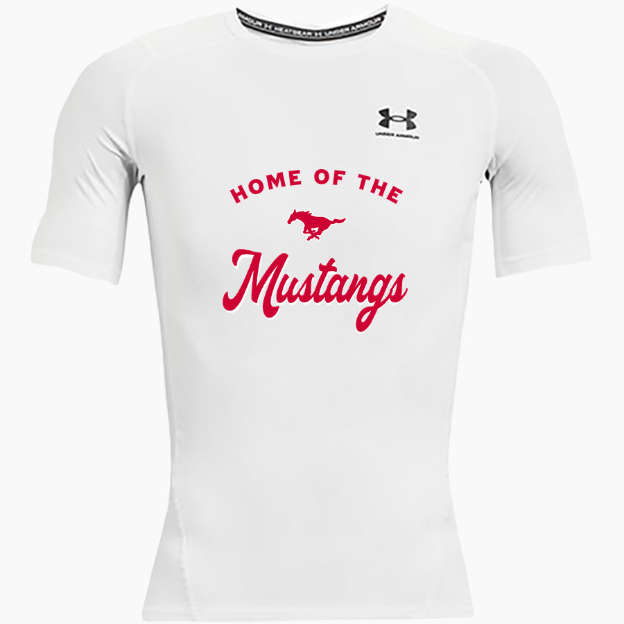 MUNSTER HIGH SCHOOL MUSTANGS <span class="pdp-name-mascot">MUNSTER MUSTANGS</span> UA Men's Heatgear Armour Short Sleeve Compression