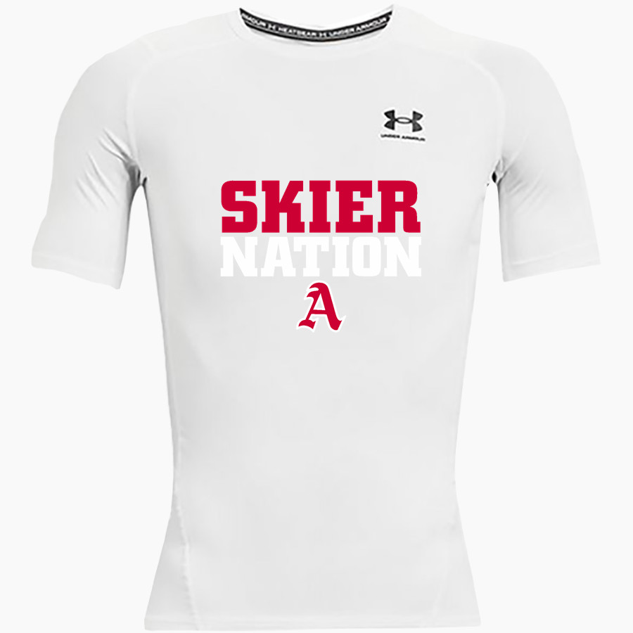 ASPEN HIGH SCHOOL SKIERS <span class="pdp-name-mascot">ASPEN SKIERS</span> UA Men's Heatgear Armour Compression Short Sleeve