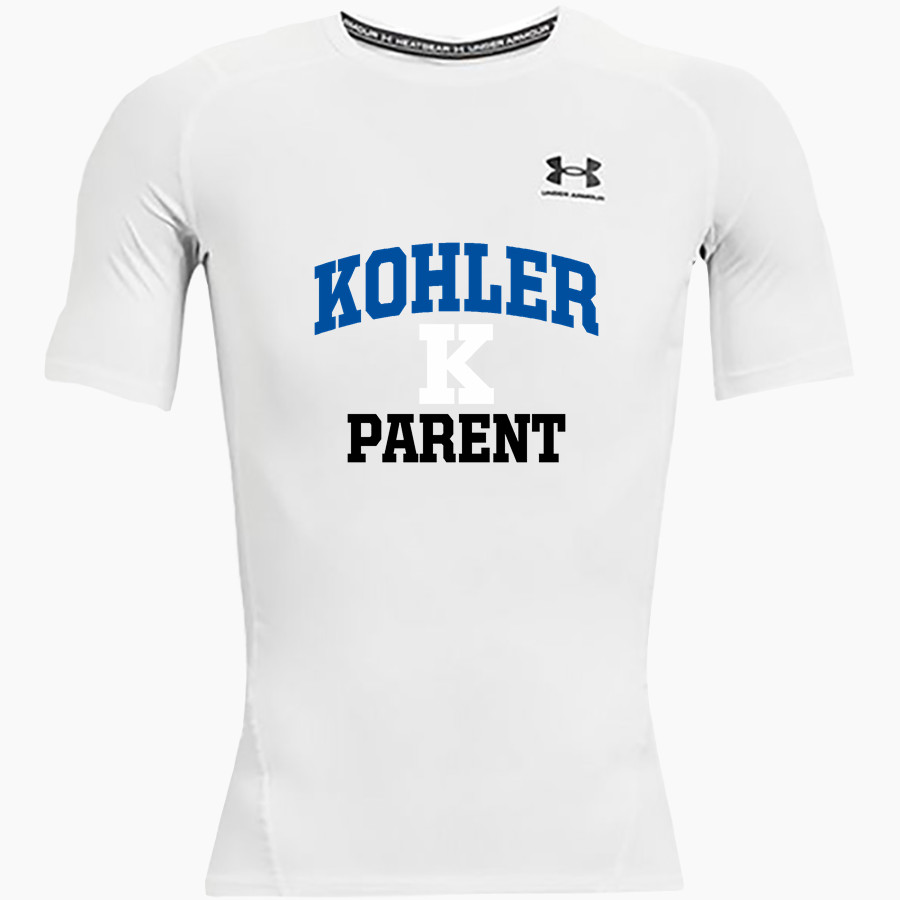 Kohler Bombers <span class="pdp-name-mascot">Kohler Bombers</span> UA Men's Heatgear Armour Short Sleeve Compression