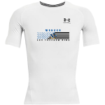 MANCOS HIGH SCHOOL BLUEJAYS <span class="pdp-name-mascot">MANCOS BLUEJAYS</span> UA Men's Heatgear Armour Compression Short Sleeve Front Thumbnail
