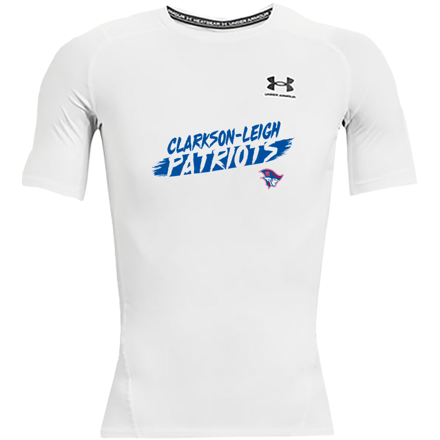 Clarkson-Leigh Patriots <span class="pdp-name-mascot">Clarkson-Leigh Patriots</span> UA Men's Heatgear Armour Compression Short Sleeve