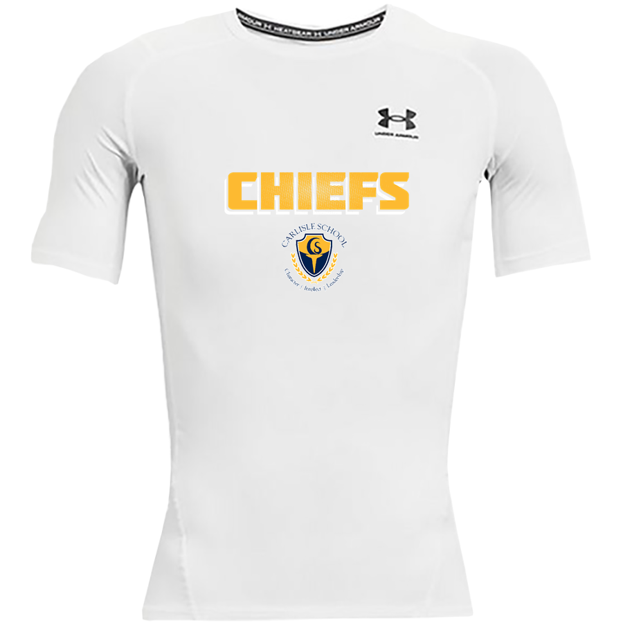 CARLISLE HIGH SCHOOL CHIEFS <span class="pdp-name-mascot">CARLISLE CHIEFS</span> UA Men's Heatgear Armour Compression Short Sleeve