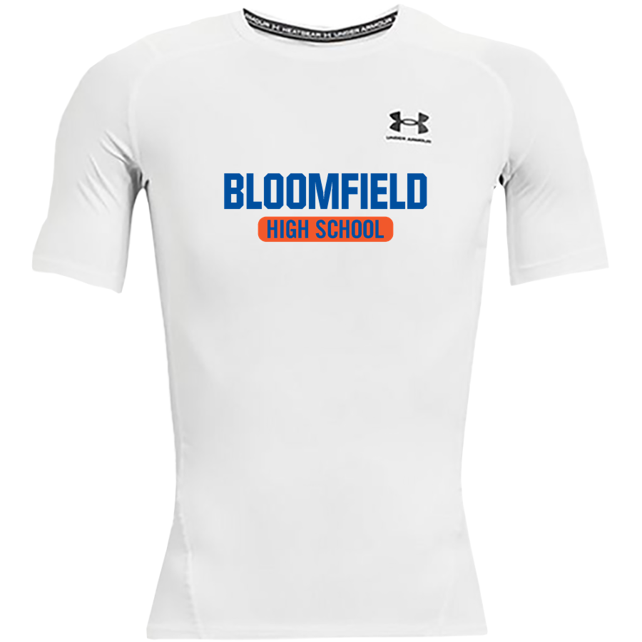 Bloomfield Warhawks <span class="pdp-name-mascot">Bloomfield Warhawks</span> UA Men's Heatgear Armour Compression Short Sleeve