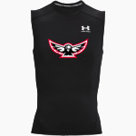 Northwest Nazarene Nighthawks <span class="pdp-name-mascot">Northwest Nazarene University Nighthawks</span> UA Men's Heatgear Armour Compression Sleeveless Top Front Thumbnail