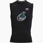 Bay College Norse UA Men's Heatgear Armour Compression Sleeveless Top Front Thumbnail
