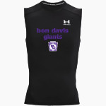 Ben Davis Giants <span class="pdp-name-mascot">Ben Davis Giants</span> UA Men's Heatgear Armour Compression Sleeveless Top Front Thumbnail