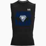 Akins Eagles <span class="pdp-name-mascot">Akins Eagles</span> UA Men's Heatgear Armour Compression Sleeveless Top Front Thumbnail