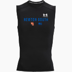 NEWTON SOUTH HIGH SCHOOL LIONS <span class="pdp-name-mascot">NEWTON SOUTH LIONS</span> UA Men's Heatgear Armour Compression Sleeveless Top Front Thumbnail