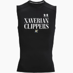 Xaverian Clippers The Official Online Store UA Men's Heatgear Armour Compression Sleeveless Top Front Thumbnail