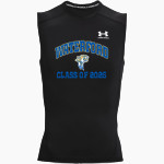 WATERFORD HIGH SCHOOL WILDCATS <span class="pdp-name-mascot">WATERFORD WILDCATS</span> UA Men's Heatgear Armour Compression Sleeveless Top Front Thumbnail