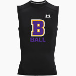 BALL HIGH SCHOOL GOLDEN TORNADOES UA Men's Heatgear Armour Compression Sleeveless Top Front Thumbnail