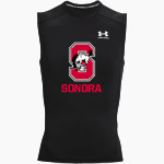 SONORA HIGH SCHOOL BRONCOS <span class="pdp-name-mascot">SONORA BRONCOS</span> UA Men's Heatgear Armour Compression Sleeveless Top Front Thumbnail