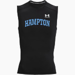 HAMPTON HIGH SCHOOL BULLDOGS <span class="pdp-name-mascot">HAMPTON BULLDOGS</span> UA Men's Heatgear Armour Compression Sleeveless Top Front Thumbnail