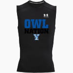 YANTIS HIGH SCHOOL OWLS <span class="pdp-name-mascot">YANTIS OWLS</span> UA Men's Heatgear Armour Compression Sleeveless Top Front Thumbnail
