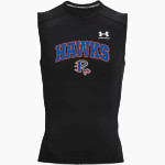 Riverton Hawks <span class="pdp-name-mascot">Riverton</span> UA Men's Heatgear Armour Compression Sleeveless Top Front Thumbnail