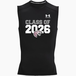 UA Men's Heatgear Armour Compression Sleeveless Top