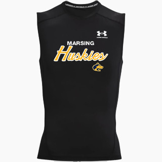 UA Men's Heatgear Armour Compression Sleeveless Top