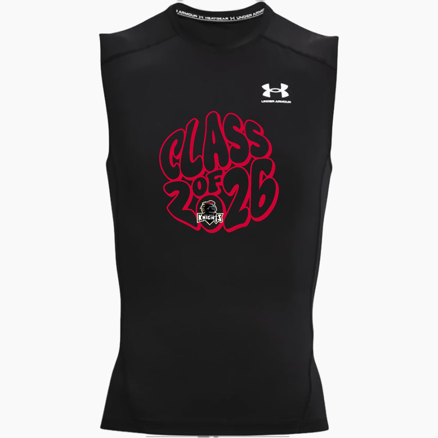 ALAH HIGH SCHOOL KNIGHTS <span class="pdp-name-mascot">ARTHUR KNIGHTS</span> UA Men's Heatgear Armour Compression Sleeveless Top