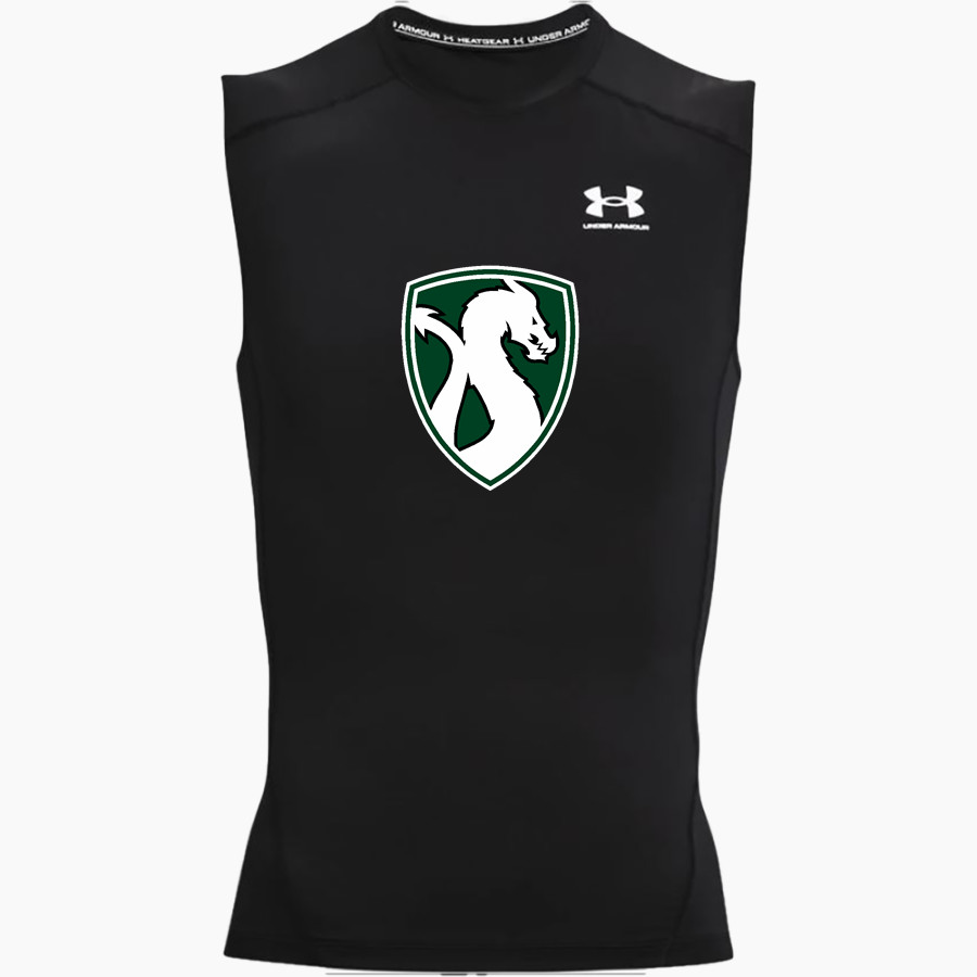 Drew Dragons UA Men's Heatgear Armour Compression Sleeveless Top