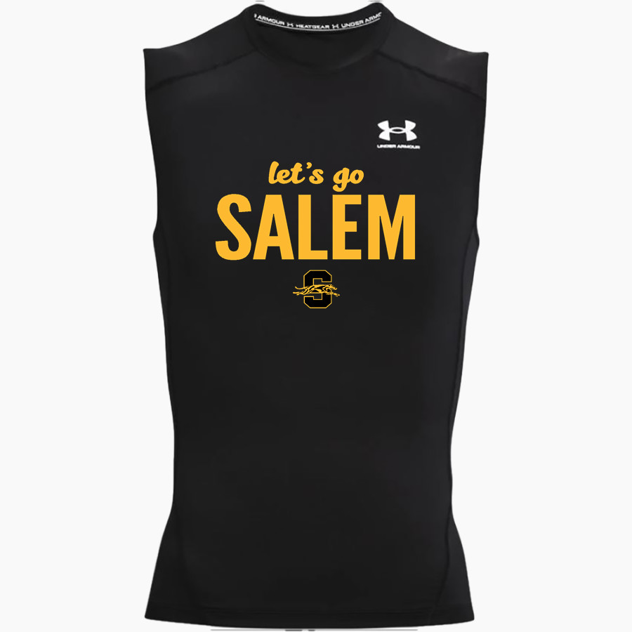 Salem Greyhounds <span class="pdp-name-mascot">Salem Greyhounds</span> UA Men's Heatgear Armour Compression Sleeveless Top