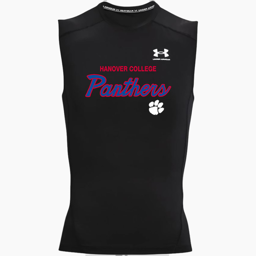 Hanover College Panthers <span class="pdp-name-mascot">Hanover College Panthers</span> UA Men's Heatgear Armour Compression Sleeveless Top