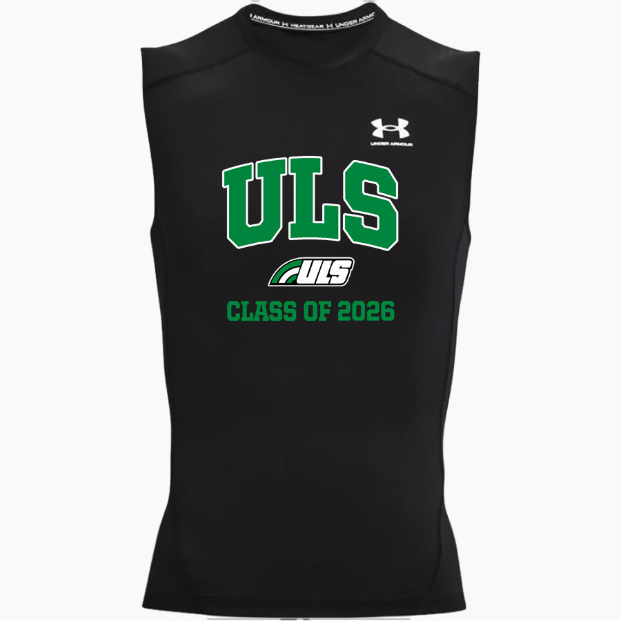 ULS Jr. Bows UA Men's Heatgear Armour Compression Sleeveless Top