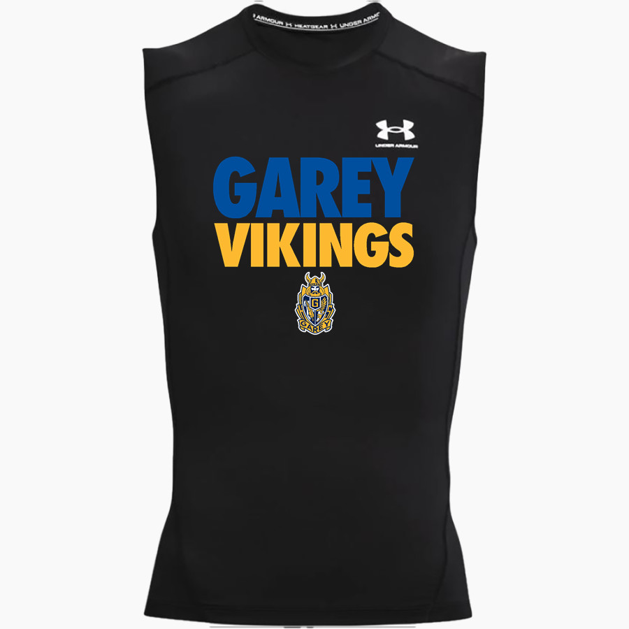 GAREY HIGH SCHOOL VIKINGS <span class="pdp-name-mascot">GAREY VIKINGS</span> UA Men's Heatgear Armour Compression Sleeveless Top