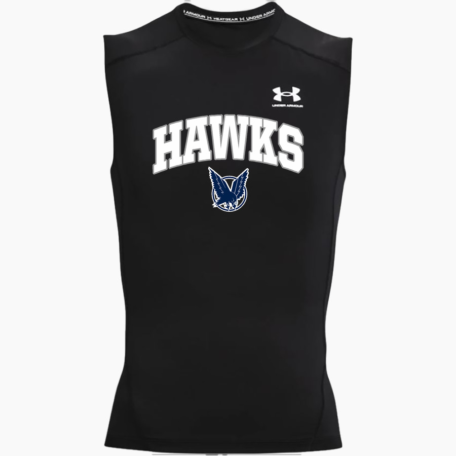 MAUMEE VALLEY COUNTRY DAY SCHOOL HAWKS UA Men's Heatgear Armour Compression Sleeveless Top