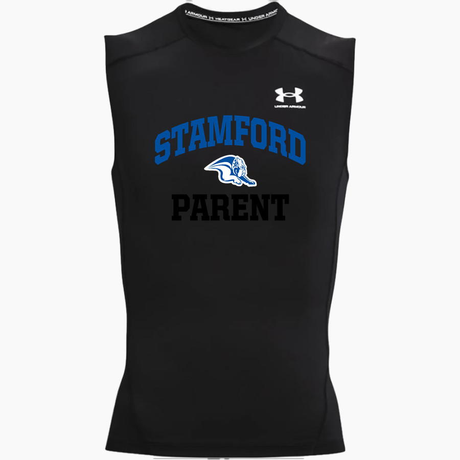 STAMFORD HIGH SCHOOL BULLDOGS <span class="pdp-name-mascot">STAMFORD BULLDOGS</span> UA Men's Heatgear Armour Compression Sleeveless Top