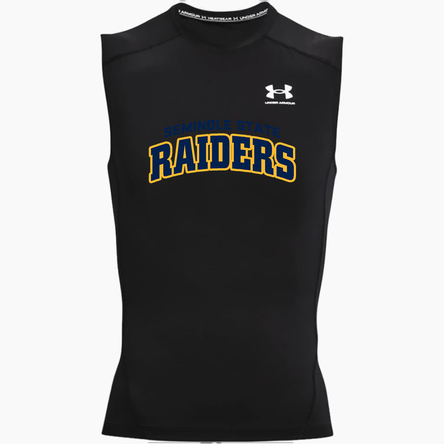 Seminole State College Raiders <span class="pdp-name-mascot">Seminole State Raiders</span> UA Men's Heatgear Armour Compression Sleeveless Top