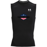FLETCHER ARMS FLETCHER ARMS <span class="pdp-name-mascot">FLETCHER ARMS</span> UA Men's Heatgear Armour Compression Sleeveless Top Front Thumbnail