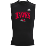MOUNTLAKE TERRACE HIGH SCHOOL HAWKS <span class="pdp-name-mascot">MOUNTLAKE TERRACE HAWKS</span> UA Men's Heatgear Armour Compression Sleeveless Top Front Thumbnail