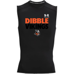 Dibble Vikings <span class="pdp-name-mascot">Dibble Vikings</span> UA Men's Heatgear Armour Compression Sleeveless Top Front Thumbnail