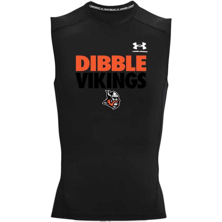 Dibble Vikings <span class="pdp-name-mascot">Dibble Vikings</span> UA Men's Heatgear Armour Compression Sleeveless Top