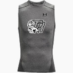 Dr. Thomas Randle Lions <span class="pdp-name-mascot">Thomas Randle HS Lions</span> UA Men's Heatgear Armour Compression Sleeveless Top Front Thumbnail